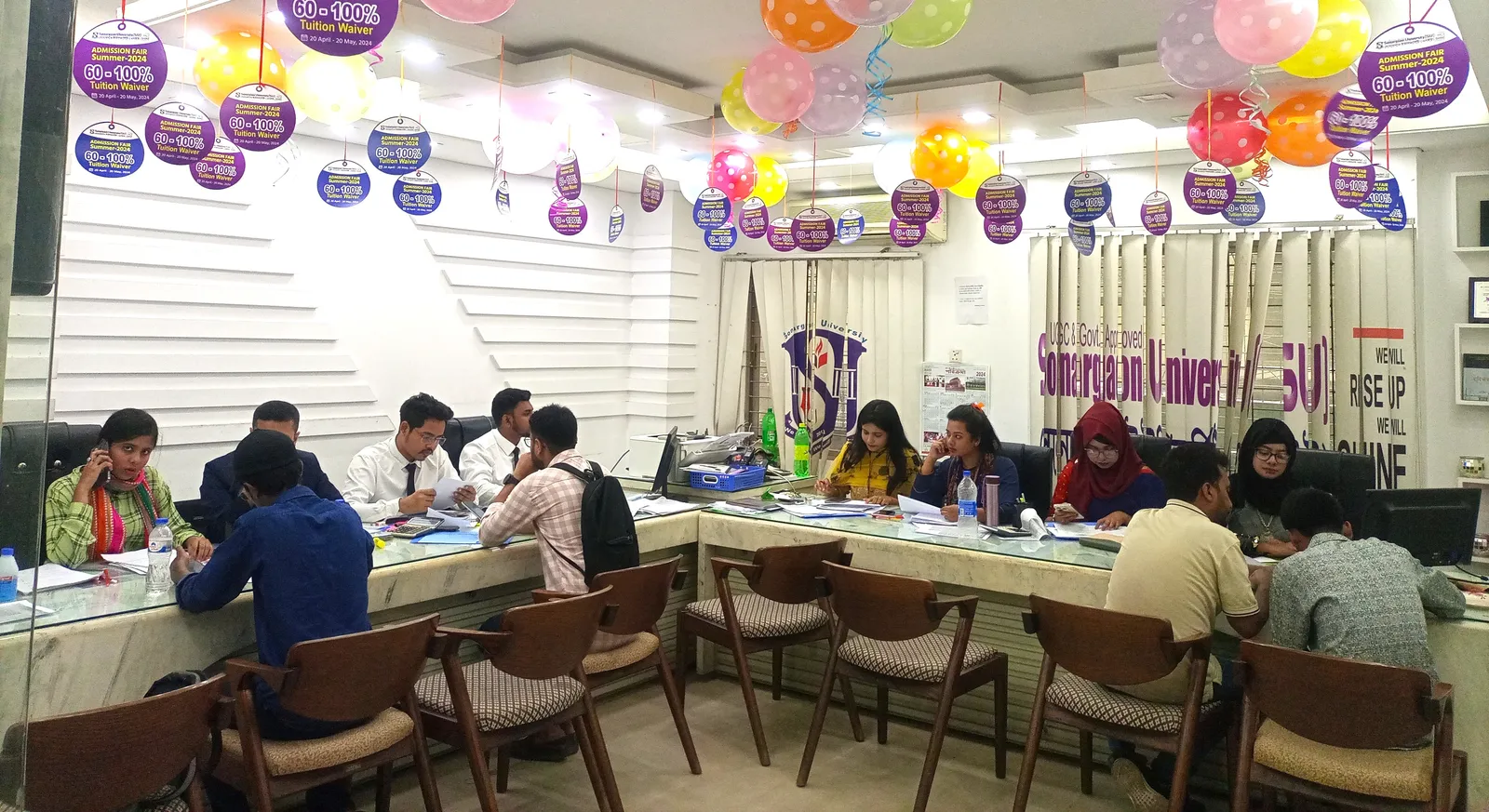 Sonargaon University admission fair