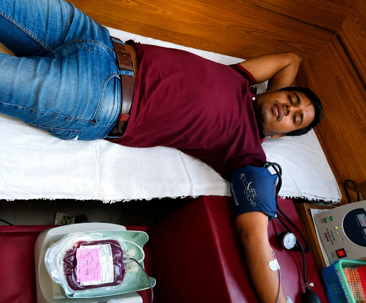 Blood donation camp 3