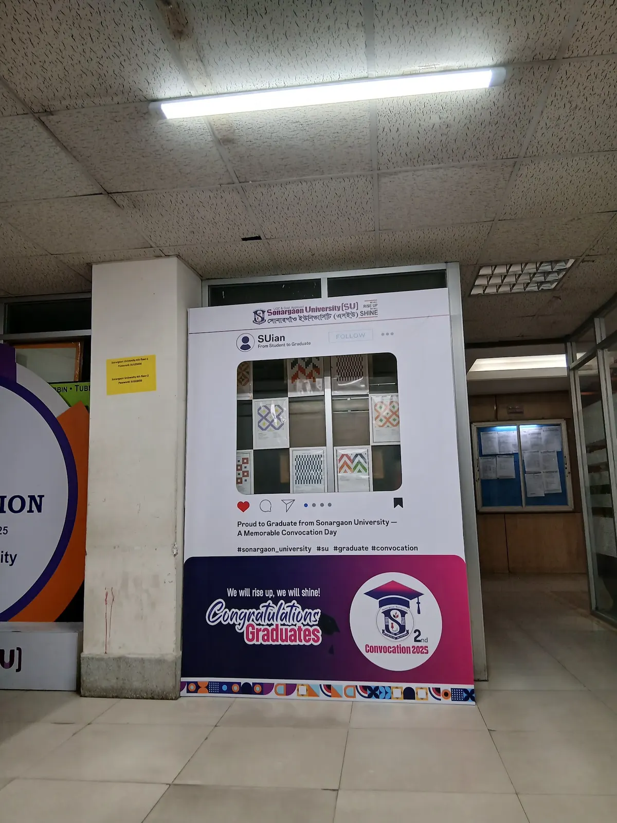 Convocation photo frame